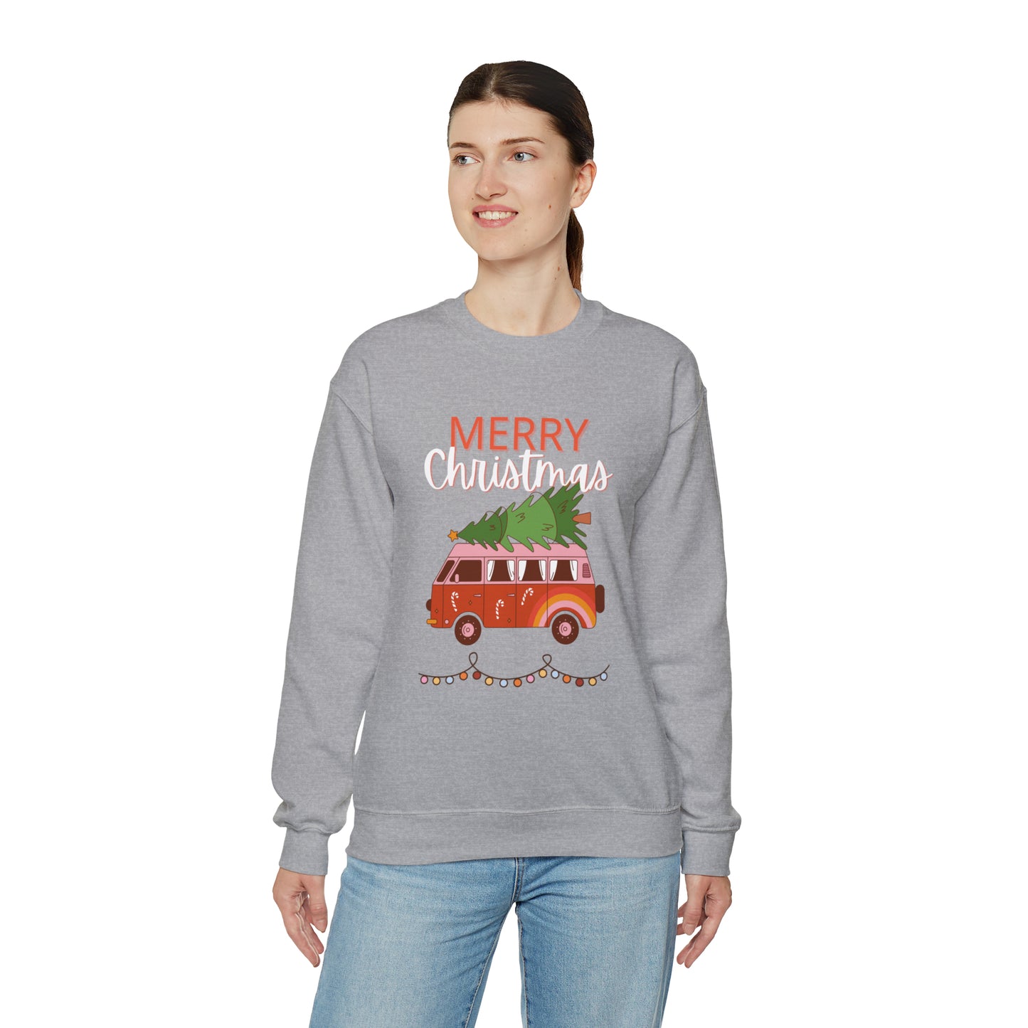 Merry Christmas Unisex Heavy Blend™ Crewneck Sweatshirt