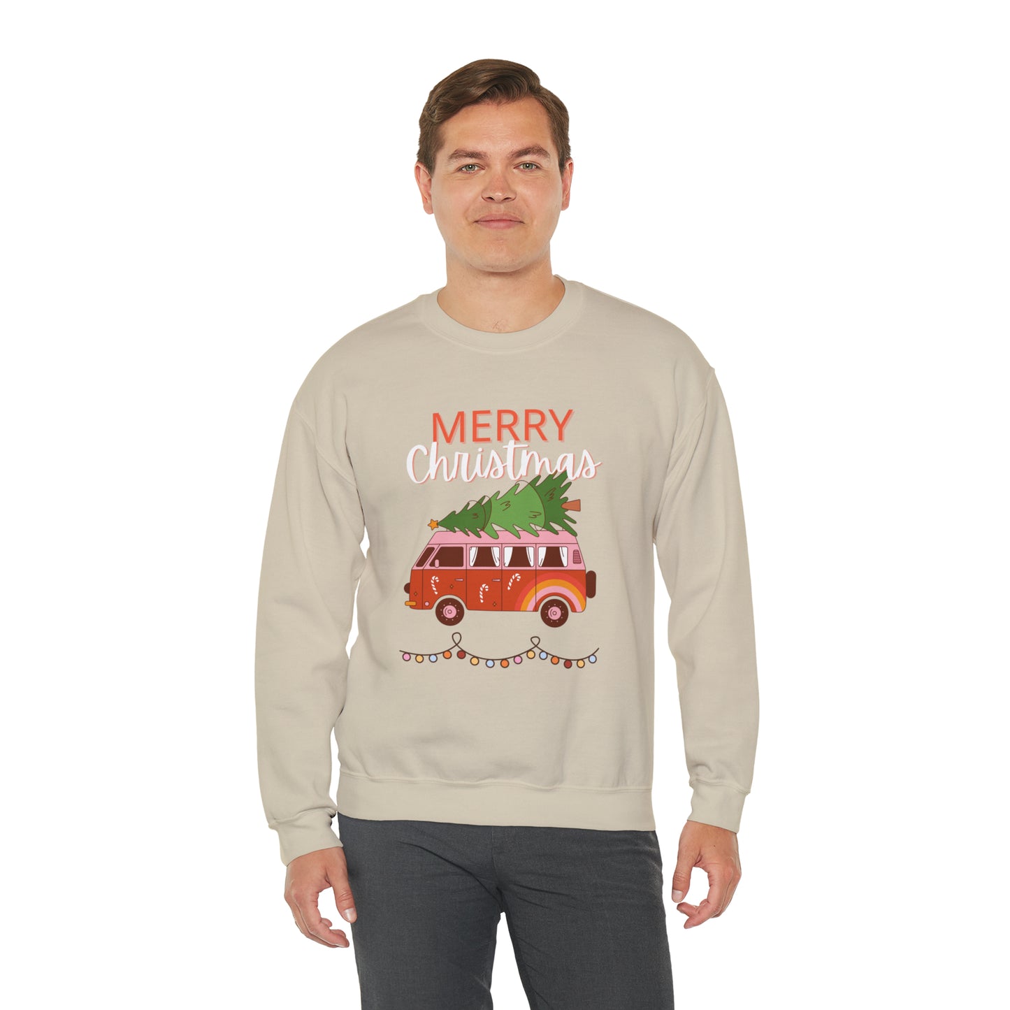 Merry Christmas Unisex Heavy Blend™ Crewneck Sweatshirt