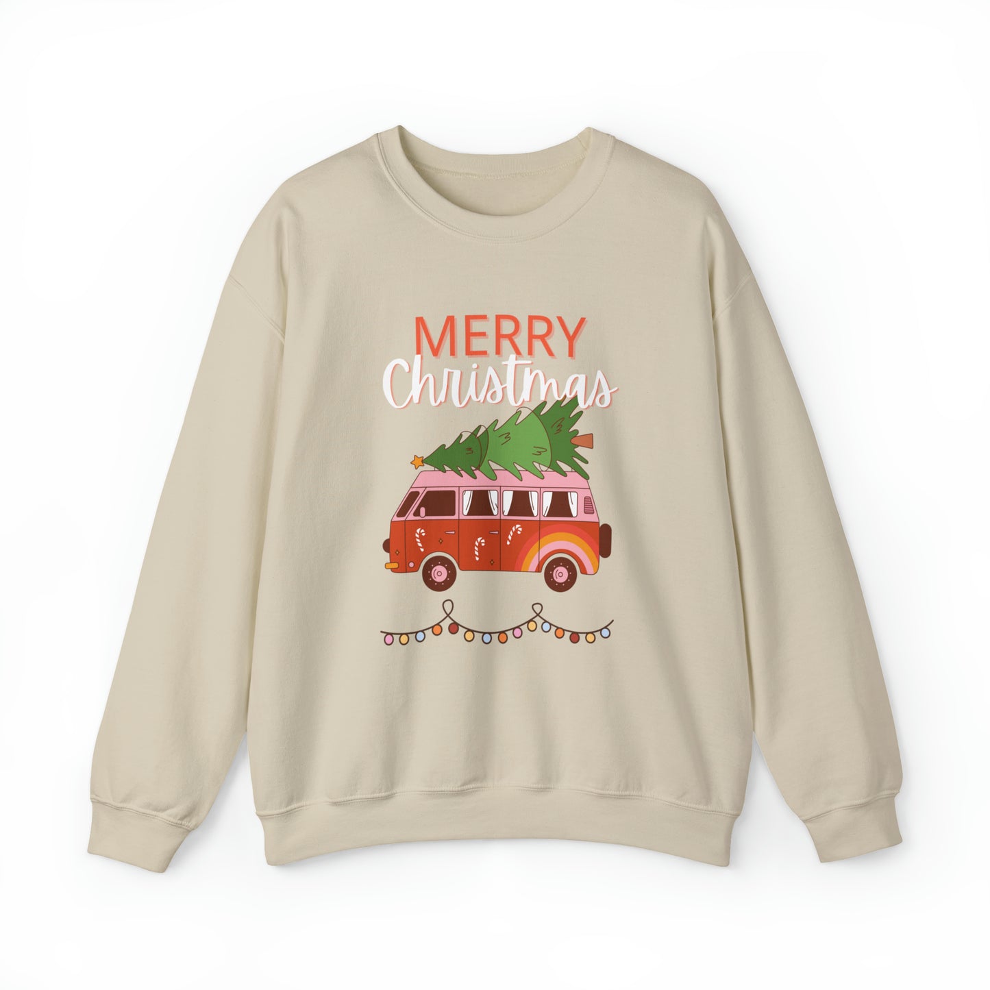 Merry Christmas Unisex Heavy Blend™ Crewneck Sweatshirt