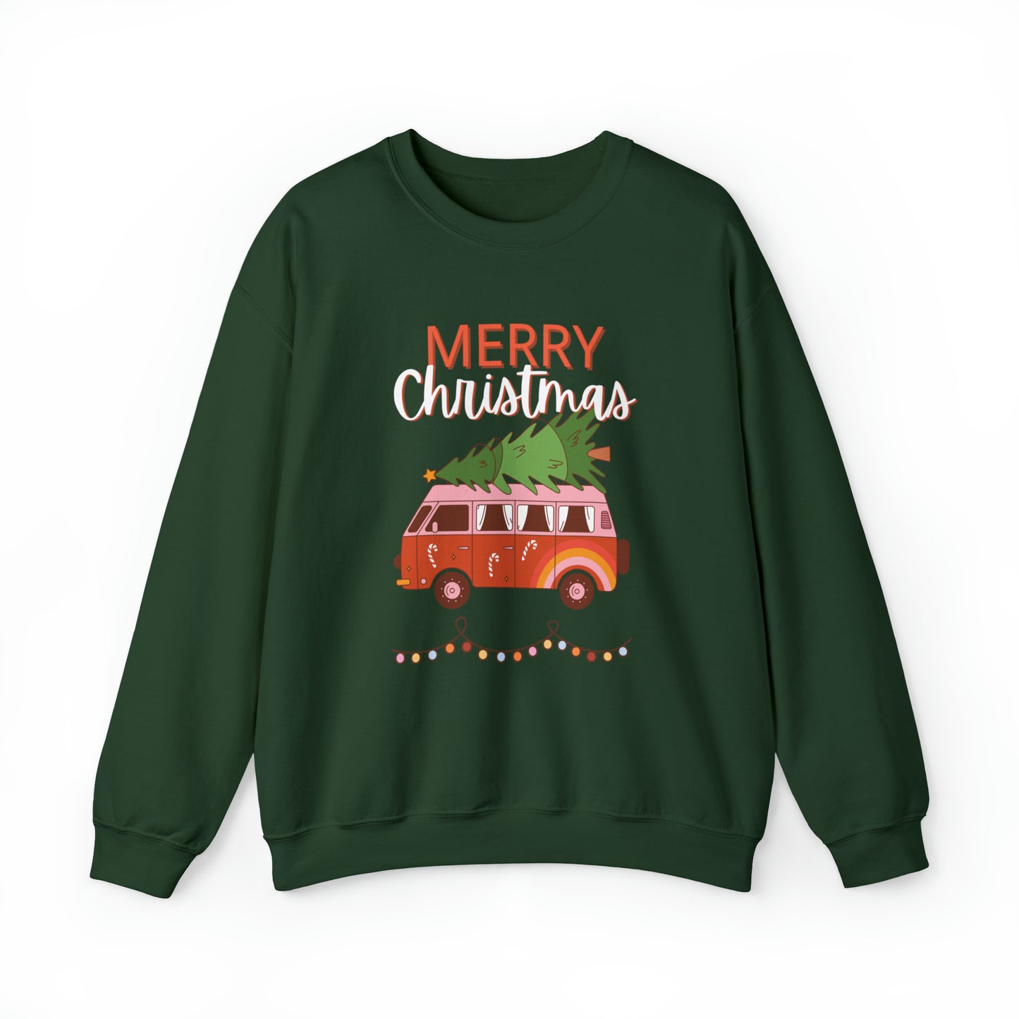 Merry Christmas Unisex Heavy Blend™ Crewneck Sweatshirt