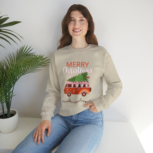 Merry Christmas Unisex Heavy Blend™ Crewneck Sweatshirt
